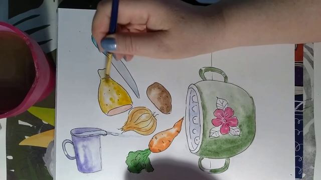 Давай порисуем. Кастрюля Часть 2. смотреть онлайн