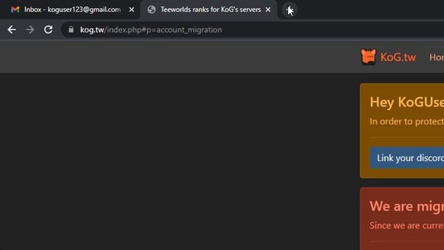KoG Registration & Migration Tutorial смотреть онлайн