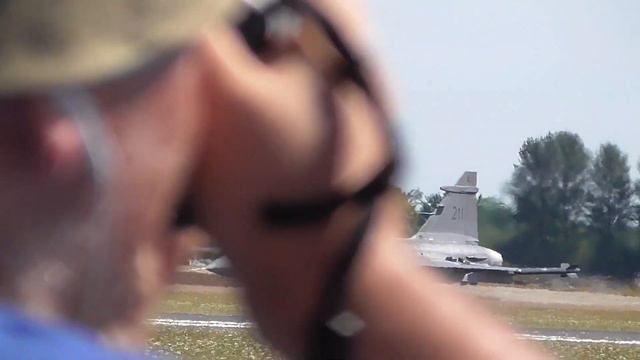 RIAT AIR SHOW 2022 SAAB JAS 39C GRIPEN смотреть онлайн