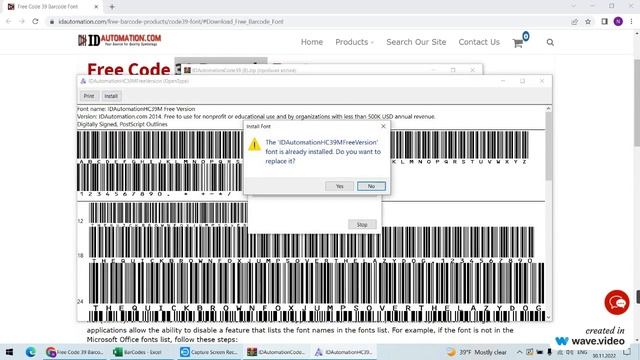 Շտրիխ կոդի ստեղծումը MS EXCEL-ում ??? смотреть онлайн