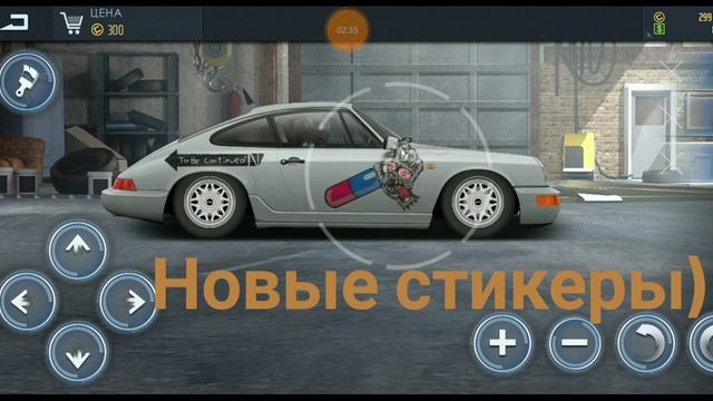 Drag Racing:Уличные Гонки - Обновление, Покупка Porsche 911 964 type, новые стикеры смотреть онлайн