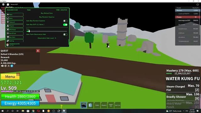 #ROBLOX [ROBLOX] UPDATE 16 BLOX FRUIT HACK AUTO FARM, AUTO FARM BOSS & MORE! / SCRIPT FREE смотреть онлайн