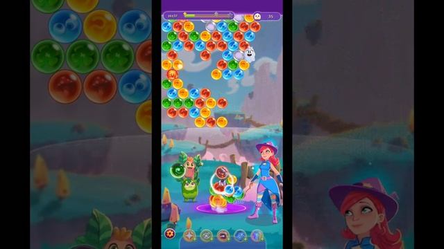 Bubble Witch 3 Saga Level 1498 ~ No Boosters смотреть онлайн