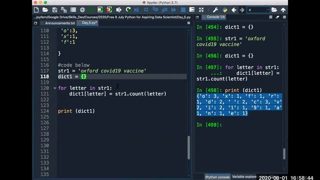 Season 8 | Day 5 | Dictionary | Set | Python for Beginners | Forsk Coding School смотреть онлайн