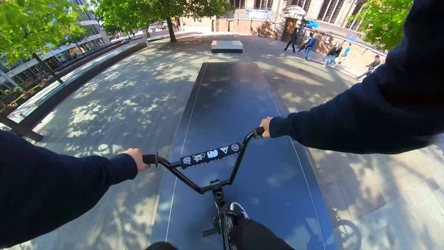 POV BMX Bike Riding In LONDON
