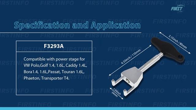 FIRSTINFO F3293 Spark Plug Ignition Coil Puller Tool Kit