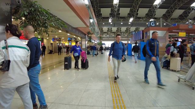 Sabiha Gokcen International Airport Walking Tour 4K UHD | SAW Istanbul - Turkey смотреть онлайн