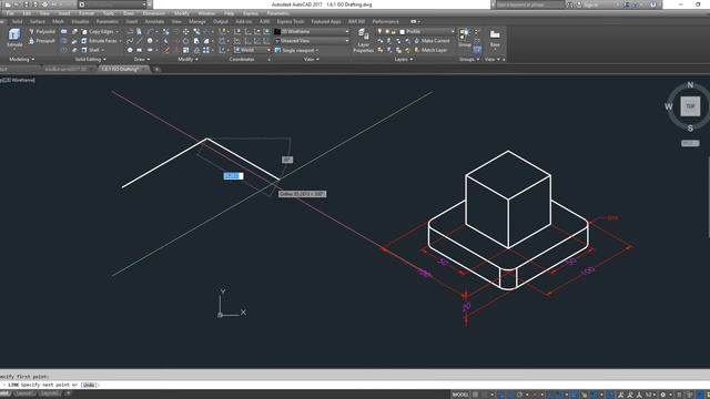 การเรียนAutoCAD 2017 3D บทที่ 1 ( รับสอนAutoCAD ) смотреть онлайн