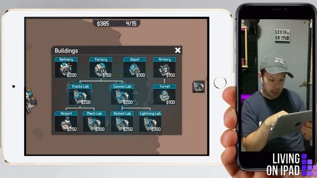 Real Time Strategy Gaming on iPad | MechCom 3 RTS смотреть онлайн