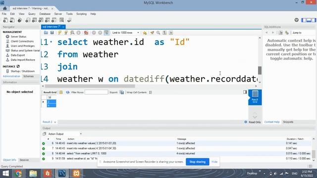 SQL Interview Question Asked in INFOSYS | Mastering SQL ??? | Data Science Interview Questions смотреть онлайн