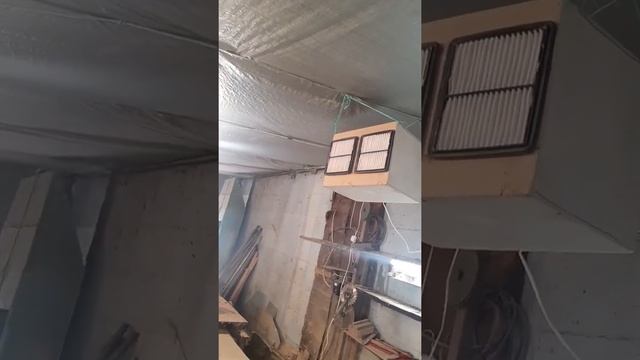 Сделал фильтрацию воздуха в мастерской.Круто. смотреть онлайн