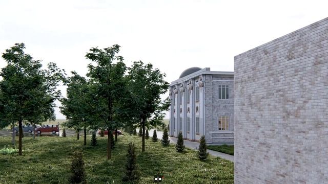Курсовой проект реставрации| Школа | School | г. Ростов-на-Дону◈ V-IREZ 【Lumion Animation 2k】 смотреть онлайн