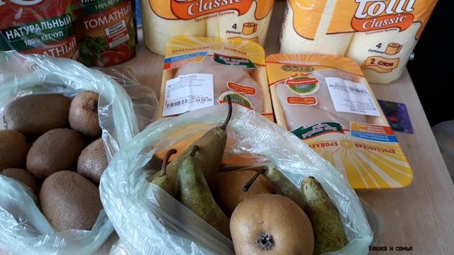 Закупка продуктов. Продуктовая корзина. смотреть онлайн