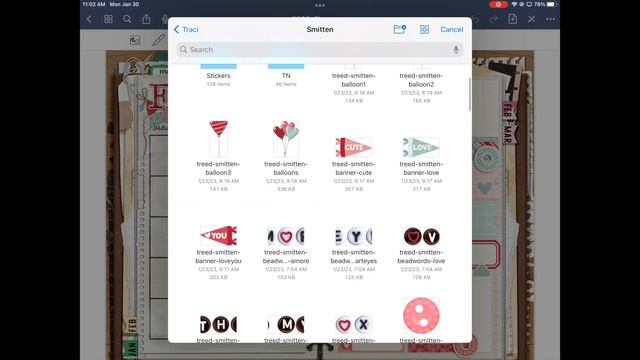 Scrapbooking With Trish - GoodNotes Planner Tutorial #1
