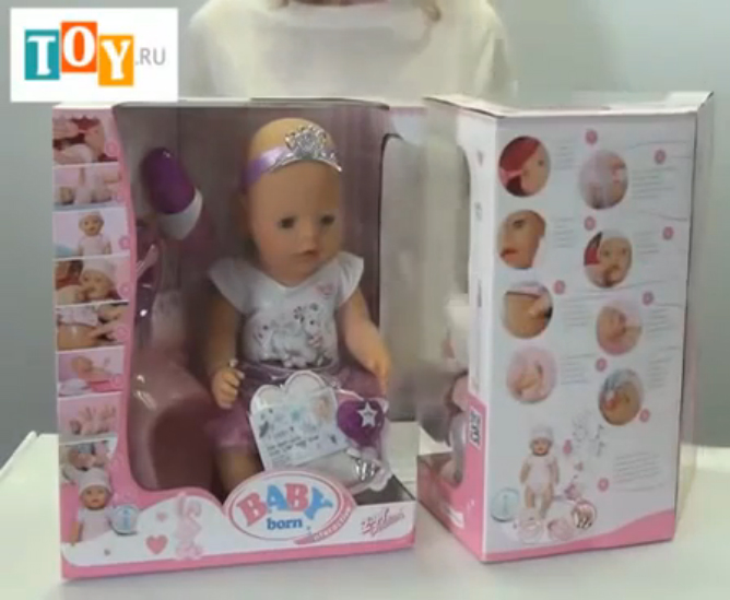 Кукла - Бэби Борн (Baby born) Интерактивная смотреть онлайн
