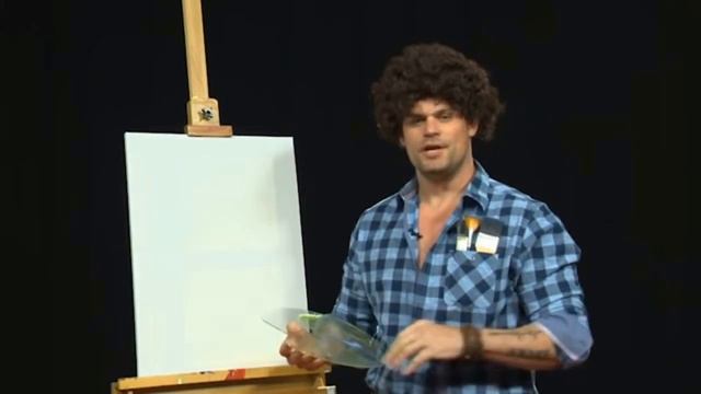 Introducing JOHN BURK (Bob Ross) Parody смотреть онлайн