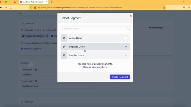 How to use OneSignal to send email notifications | Subscribe to news letter | amplifyabhi смотреть онлайн