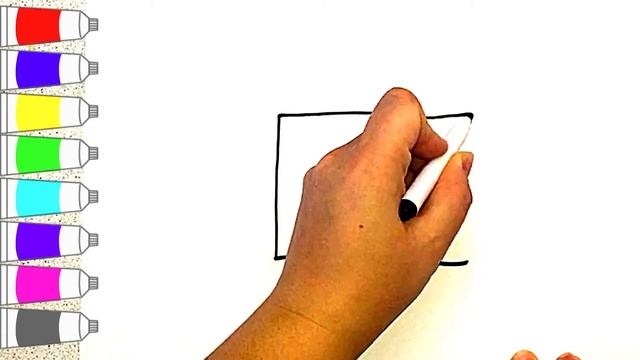 Домик, как нарисовать , поэтапно , картинки смотреть онлайн
