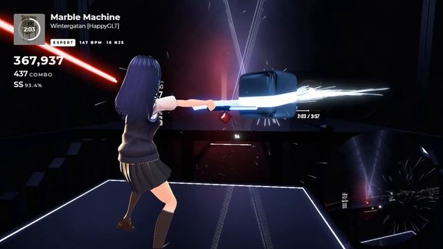 [Beat Saber] Wintergatan - Marble Machine (EXPERT) смотреть онлайн
