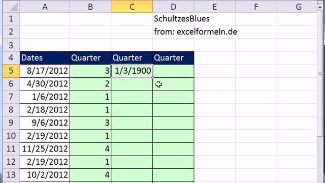 Excel Magic Trick 872: Calculate Quarters From Date:3 Methods смотреть онлайн