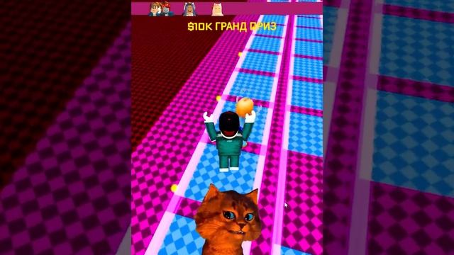 ИГРА В КАЛьМАРА НЕВОЗМОЖНЫЙ СТЕКЛЯННЫЙ МОСТ В РОБЛОКС!! #shorts Obby SquidGame смотреть онлайн