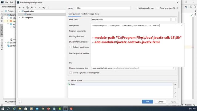 How to Setup IntelliJ 2020.2.2 for JavaFX 15, JDK 15, Scene Builder 11.0.0 on Windows 10 x64 смотреть онлайн