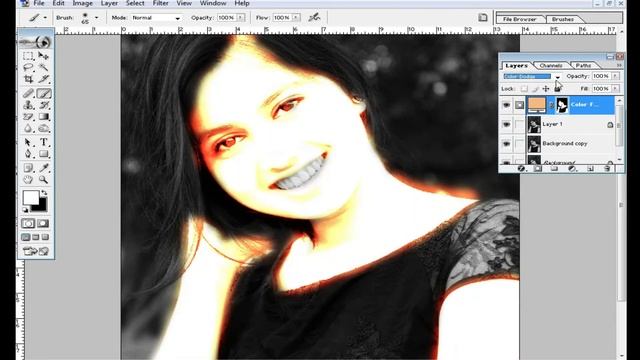 How to Colorize Black and White Photos in Photoshop 7 0$cc Bangla Tutorial I Nuritechbangla смотреть онлайн