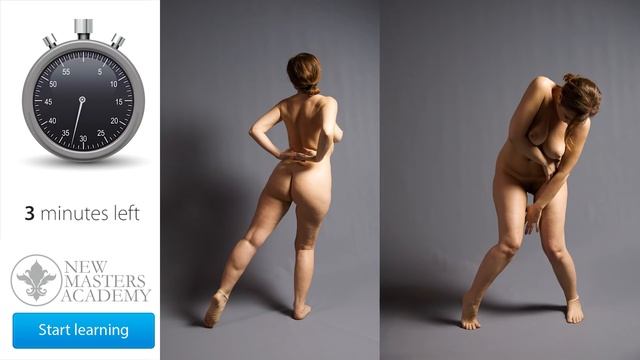 Daily Life Drawing Session #15 (Free Timed Figure Model Reference) смотреть онлайн
