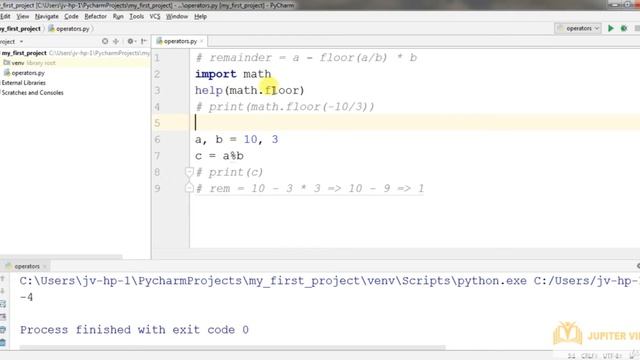 2.6 Modulus of Negative Number | Data Types, Variables, Operators | Learn Python Programming Step b смотреть онлайн