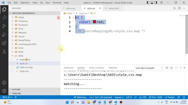 SASS Training Part-1 (Introduction, Variables) смотреть онлайн