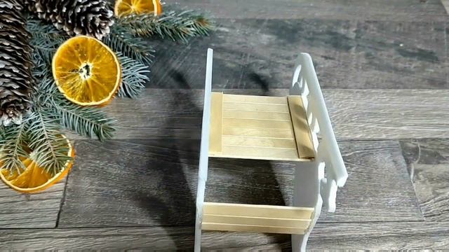 Christmas decoration idea/Новогодний декор своими руками. Сани смотреть онлайн