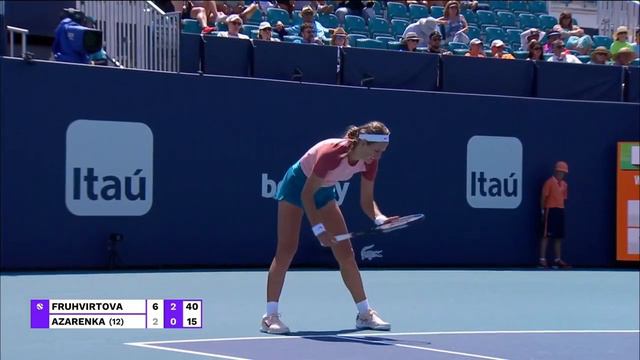 Linda Fruhvirtova | Victoria Azarenka | tennist | tennist moments | 60 News смотреть онлайн