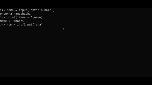 How to take user input in python? смотреть онлайн