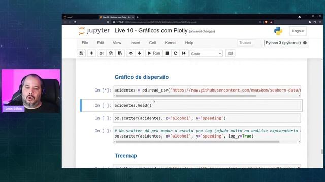 Gráficos com Python usando Plotly смотреть онлайн