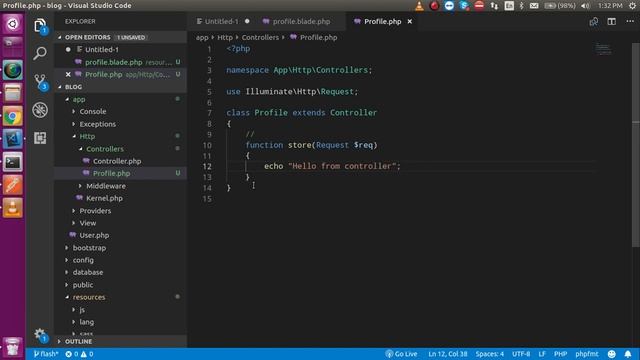Laravel 7 tutorial #20 upload file смотреть онлайн