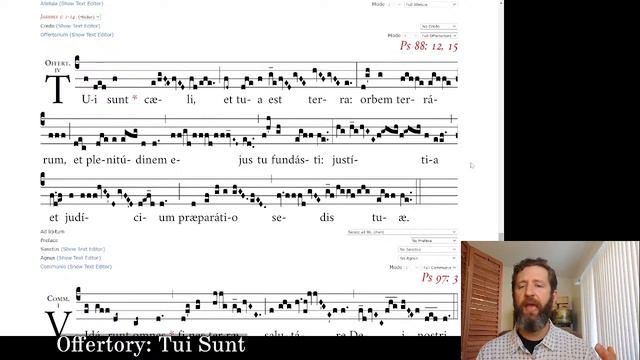 Chant Christmas Day (Missa in Die) Offertory: Tui Sunt (Tutorial) смотреть онлайн