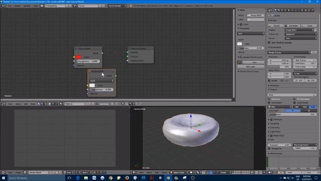 Making a Red Blood Cell (RBC) in Blender - Part 5: Colouring it in! смотреть онлайн