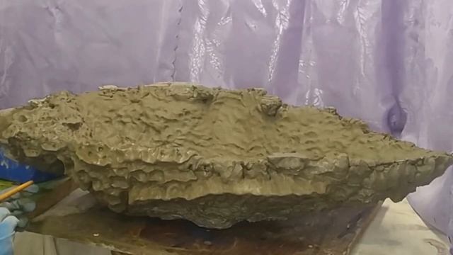 цветочник из цемента своими руками в форме коралла. Flowerpot punished from cement.Алексей Локоть, смотреть онлайн