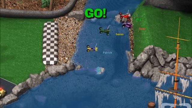 Playing 3D Ultra RC Racers смотреть онлайн