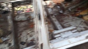 замена порогов Газ 24 часть1