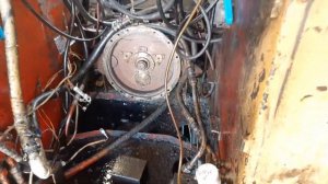 бобкет пмтс 1200 сняли мотор двигатель 8040 bobcat фронтальный  мини погрузчик.