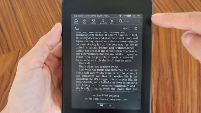 How to exit book and return to Kindle library смотреть онлайн
