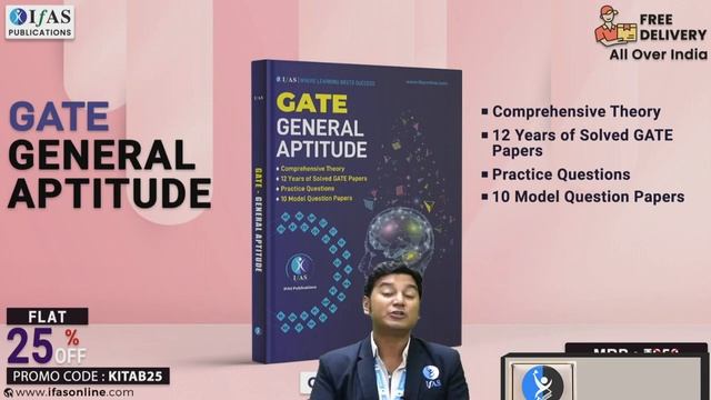 Best GATE General Aptitude Book for Life Science Now at 25% Off | Book Summary | IFAS Publications смотреть онлайн