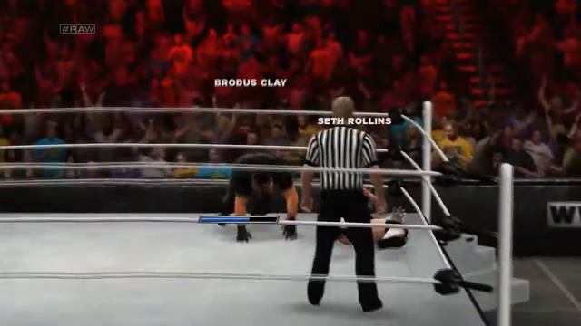 WWE 2K14 Universe Mode w/ Kermando Part 9 - Seth Rollins vs Brodus Clay смотреть онлайн
