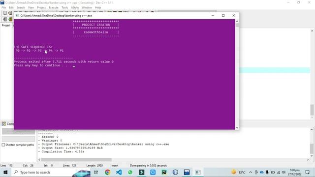 Banker Algorithm using c++ |Major OS Project| Download with source code смотреть онлайн