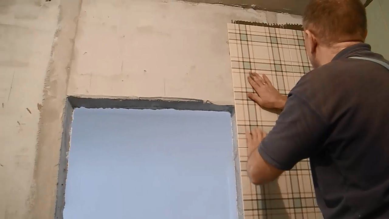 Дверь,облицовка плиткой ч.2 смотреть онлайн