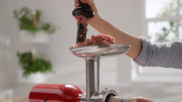 KitchenAid Fleischwolf Ganzmetall смотреть онлайн