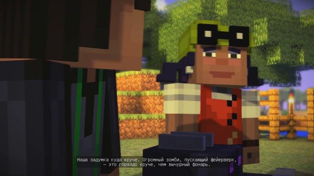 Горящий Рубен | | Minecraft Story Mode смотреть онлайн