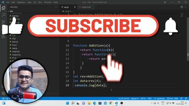 Currying in JavaScript | Frontend Interview Series ? Episode 11 смотреть онлайн