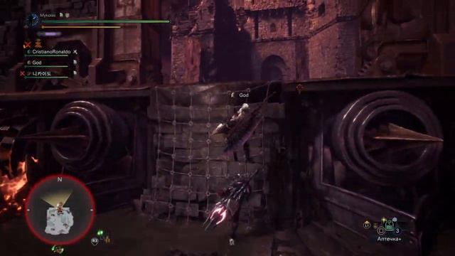 Monster Hunter World: Iceborne_Фаталис. Отличная командная работа!